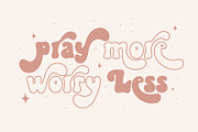 Daisy Chic A Duo Retro Groovy Font, a Sans Serif Font by Prestige Artsy Studio (Thumbnail 10 of 10)