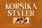 Fashion Luxury Serif Brand - Cekona, a Serif Font by Font Liner (Thumbnail 5 of 11)