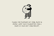 Food, Plates & People: 50 Characters, a Food Illustration by Veyla (Thumbnail 14 of 14)