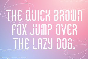 Space Minimalist - Playful Font