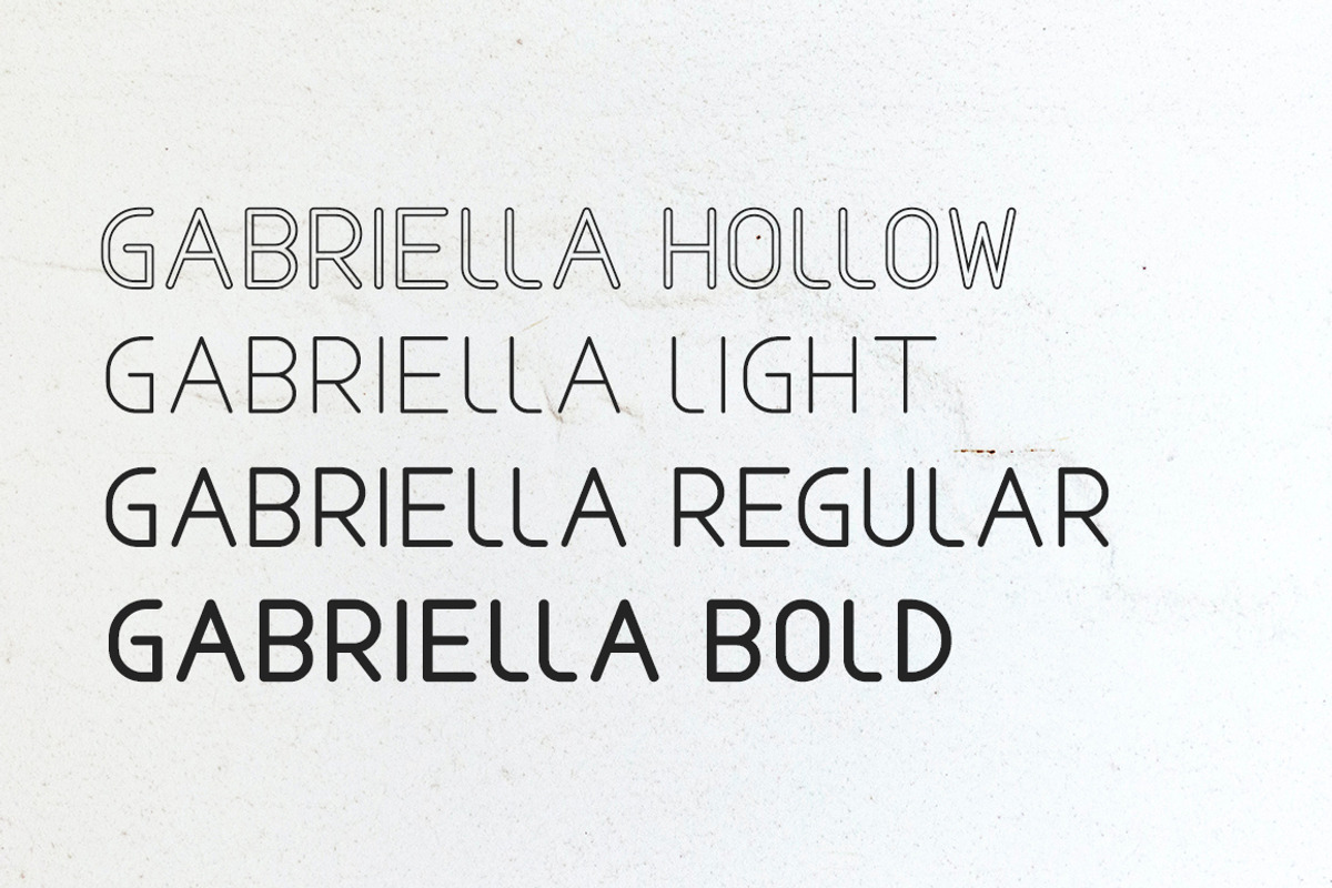 Gabriella - Modern Sans Serif, a Sans Serif Font by Bluestype Studio (Photo 2 of 8)