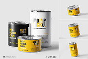 Pet Food Can Mockup, a Packaging Mockup by Artnivora.Std (Thumbnail 1 of 5)