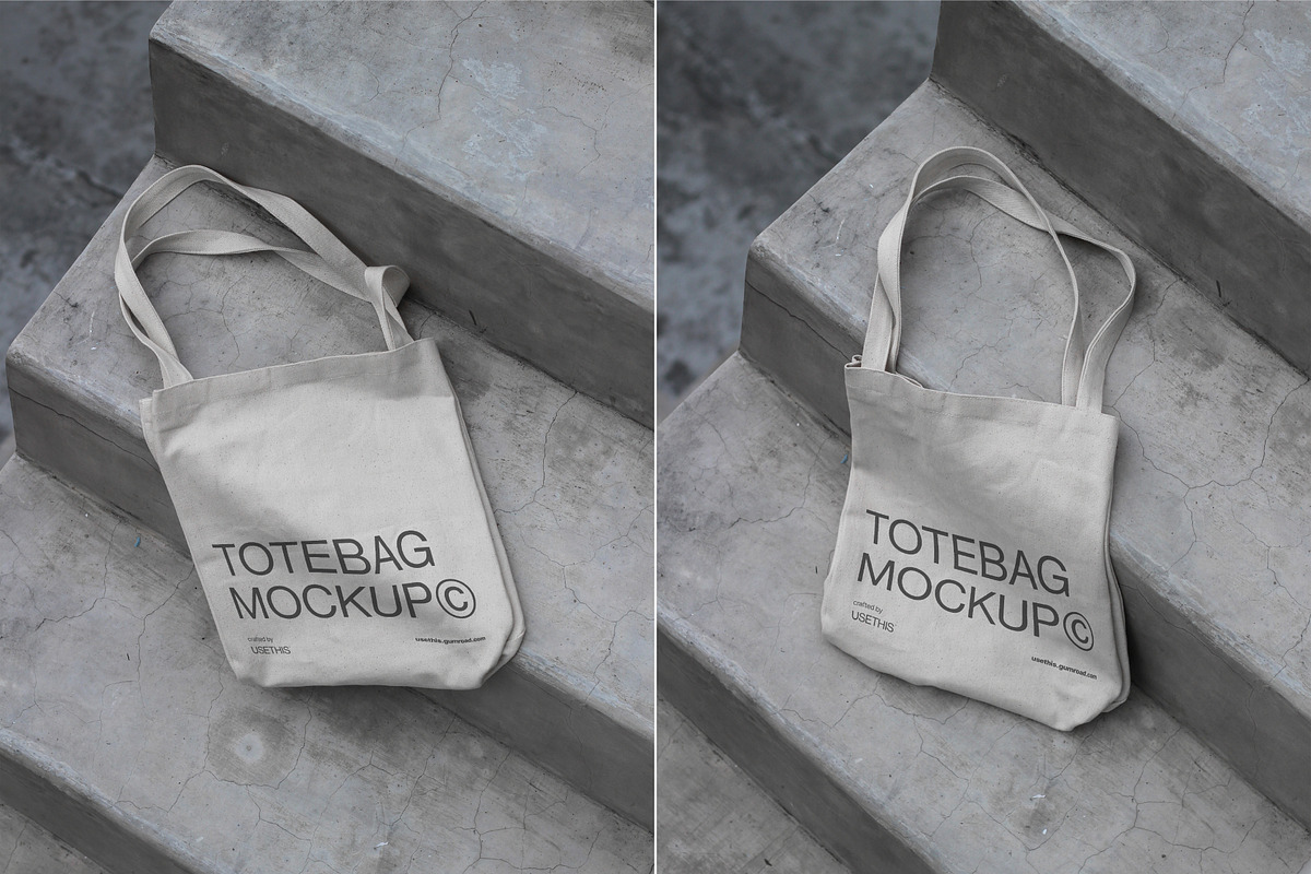 Outdoor Tote Bag Mockup Collection, a Merchandise Mockup by Usethis Mockup (Photo 3 of 4)