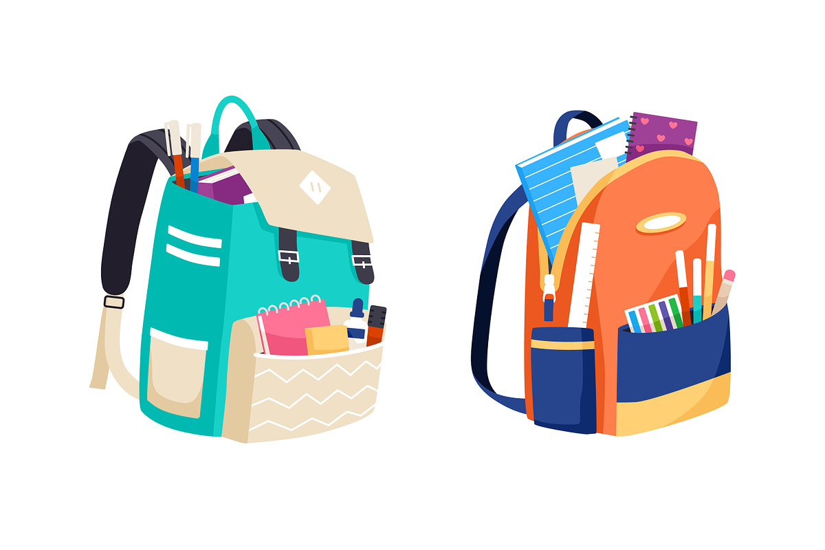 School backpacks and bags set, an Education Illustration by Good Studio (Photo 6 of 7)