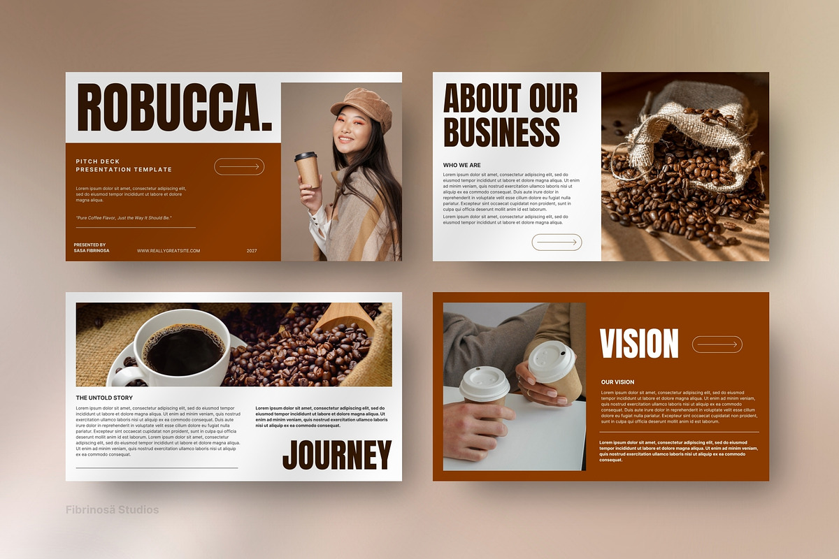 Robucca - Business Pitch Deck preview 2