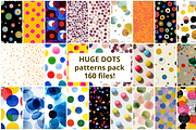160 Polka Dots Seamless Patterns, a Pattern Graphic by mkStudioLab (Thumbnail 1 of 7)