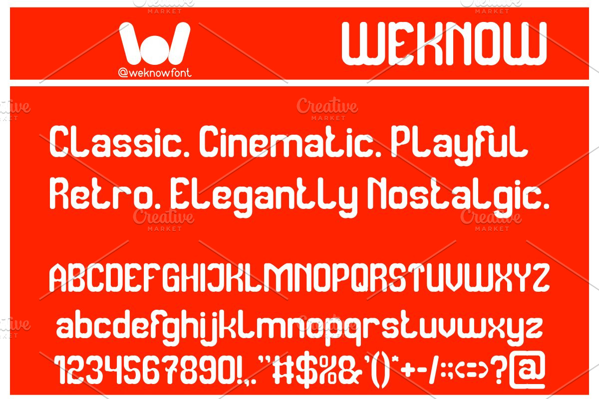 Newton apple font, a Font by weknow (Photo 2 of 8)