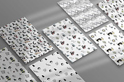 Scandinavian mysterious forest, a Pattern Graphic by Lineli (Thumbnail 5 of 13)