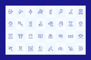 Animated Gaming Icons Collection, an Outline Icon by Prosymbols (Thumbnail 2 of 3)