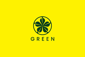 Round Leaf Logo – Elegant Naturel, a Branding & Logo Template by Your Choice Art