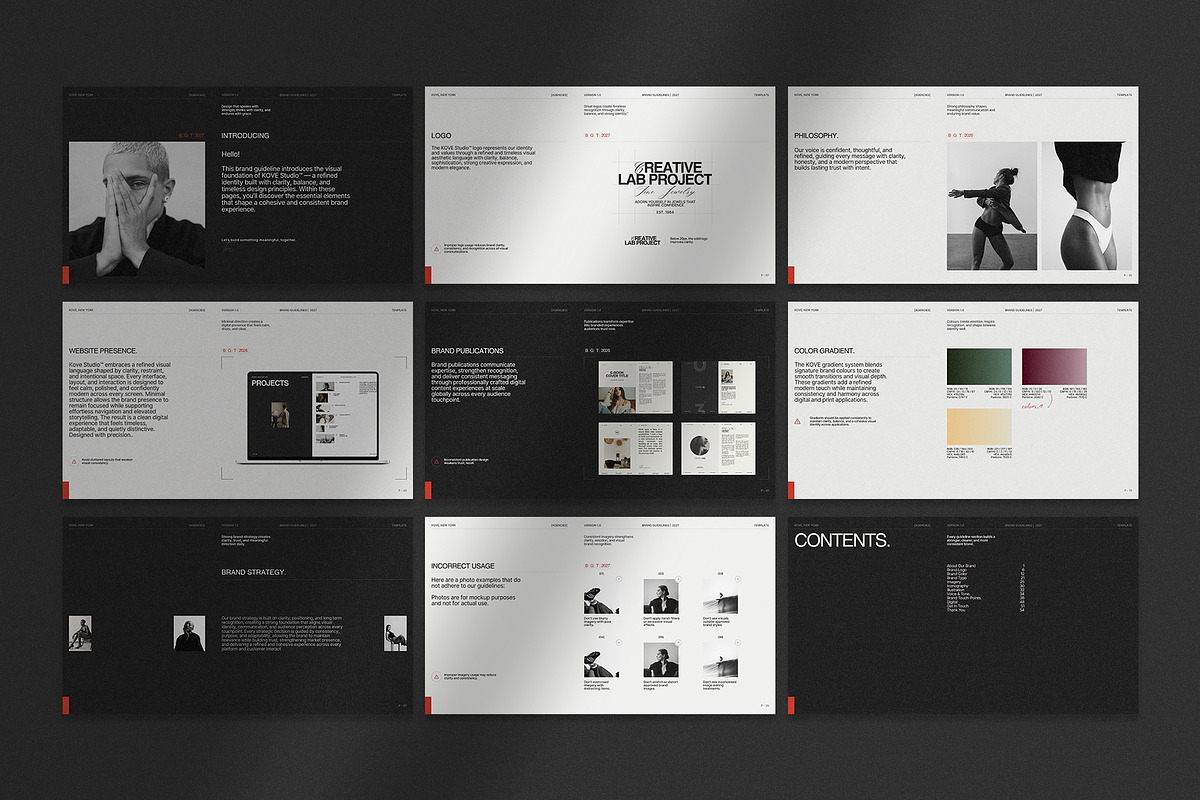 KOVE | Brand Guidelines Template, a Branding & Logo Template by Prapti Design (Photo 11 of 11)