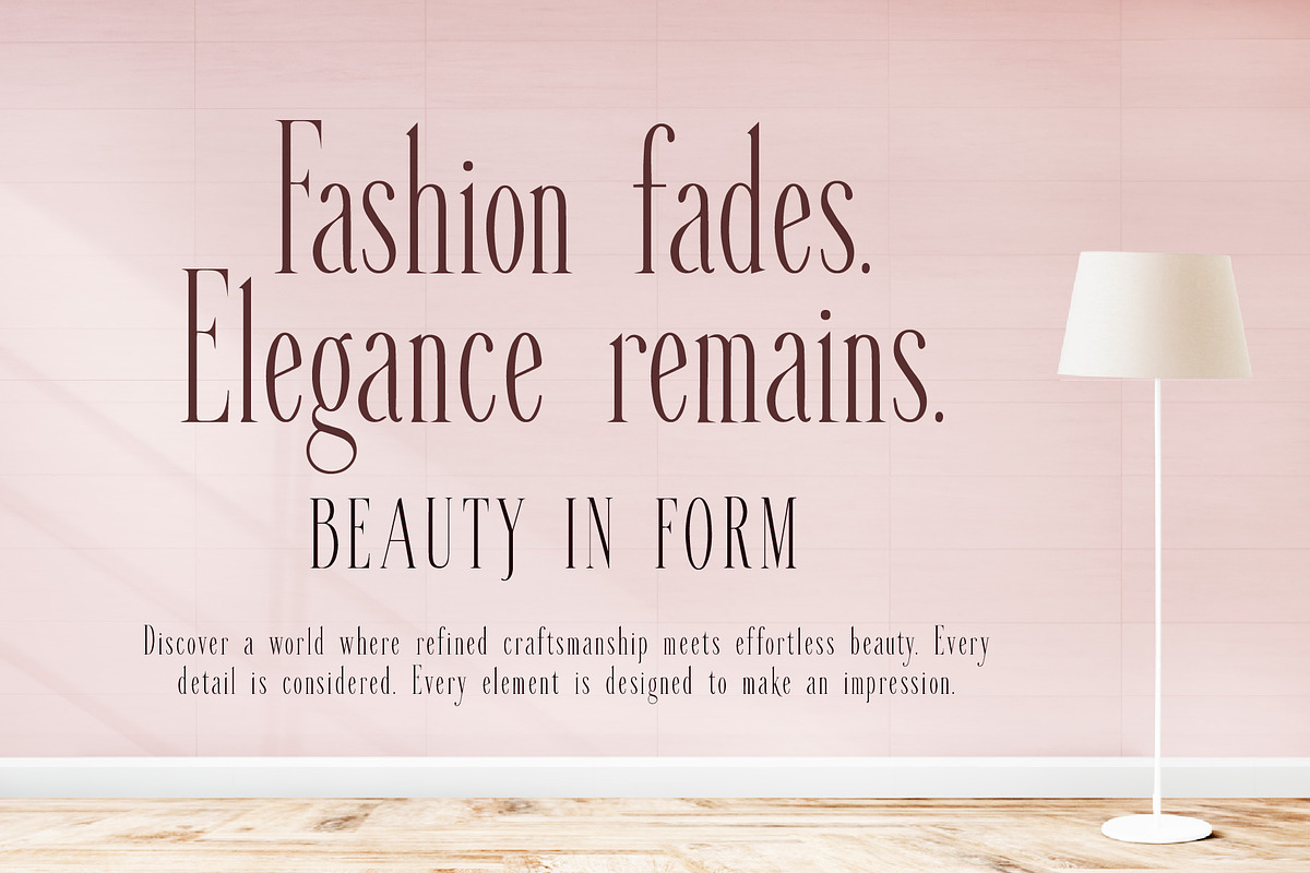 VESSAIRE - Elegant Tall Serif, a Serif Font by HypeWorksCo (Photo 15 of 18)