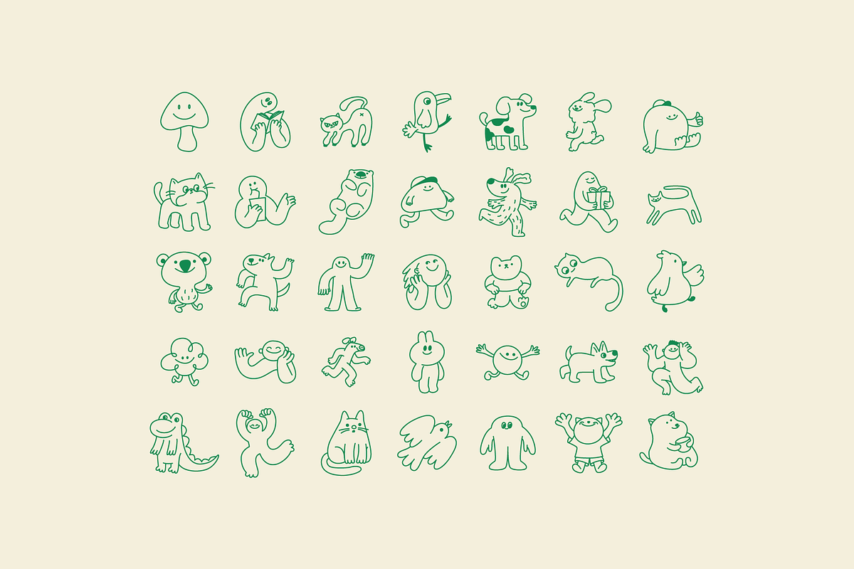 Naive Art, Vector Illustrations, an Object Graphic by venimo (Photo 13 of 17)