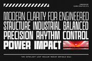 Condexa | Geometric Display Variable, a Sans Serif Font by Hasbi Creative (Thumbnail 5 of 9)
