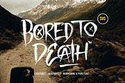 Bored To Death Regular + SVG, a Font by Fortunes Co (Thumbnail 2 of 15)