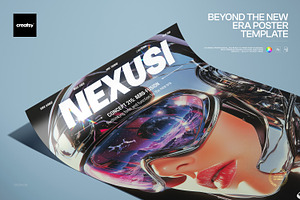 Beyond the New Era Poster Template, a Poster Template by creatsy5