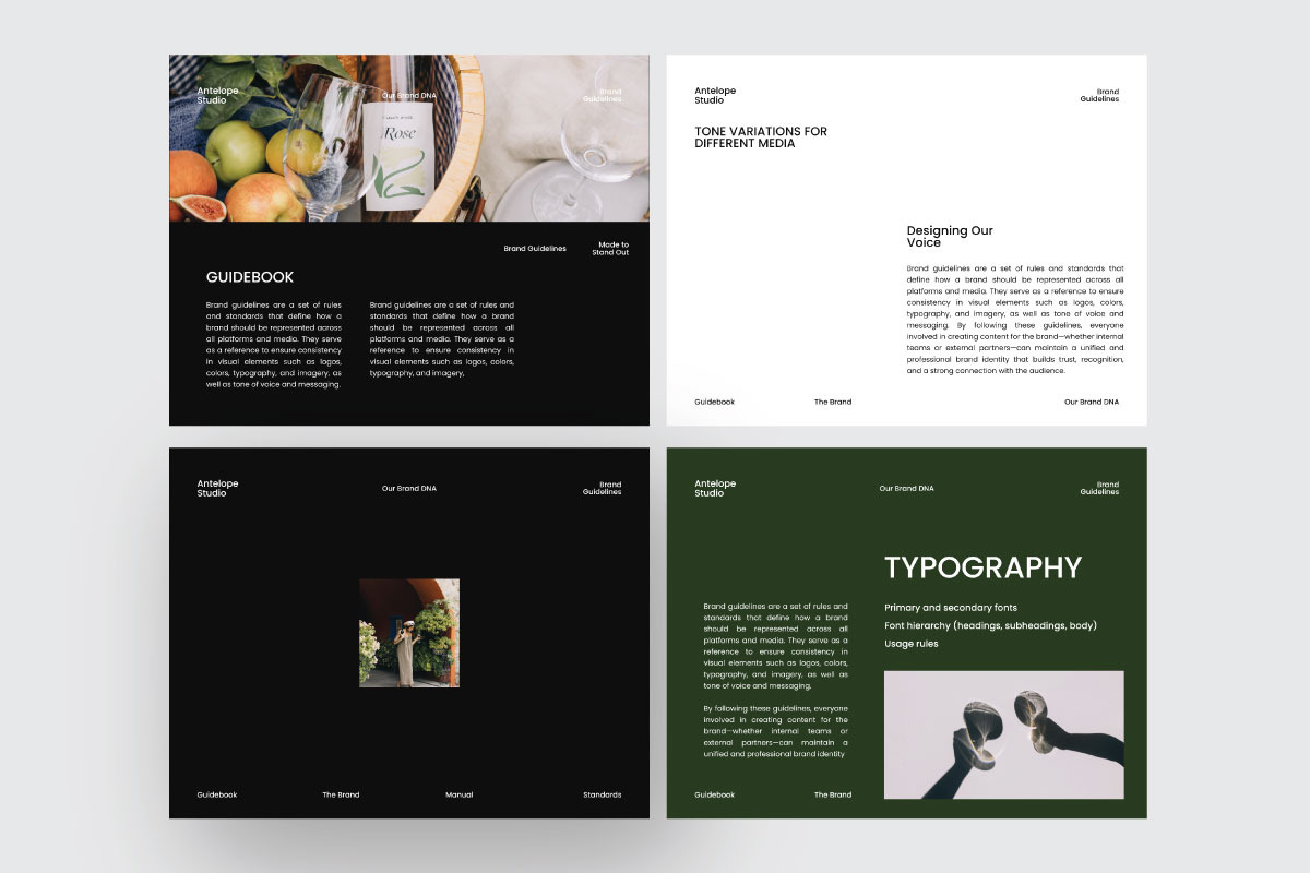 SOCA - Brand Guidelines KEY, a Presentation Template by Antelope Studio (Photo 7 of 10)