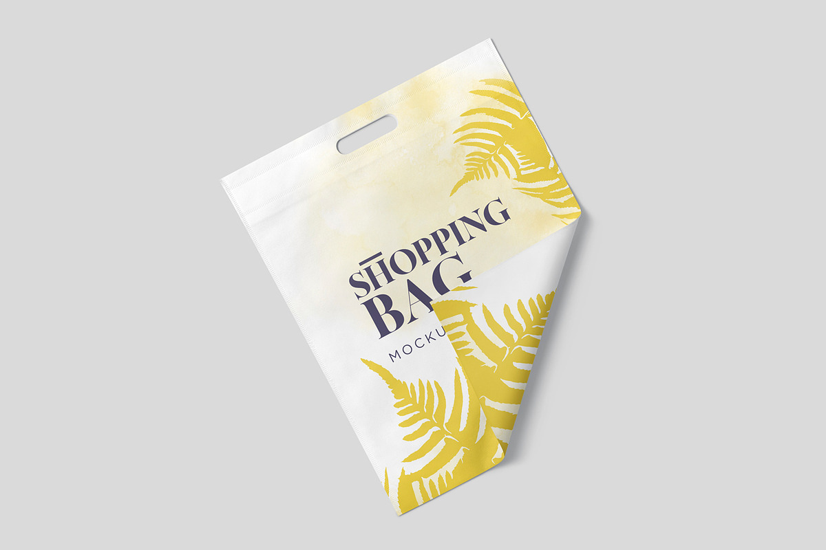 Non Woven D Cut Bag Mockups, a Product Mockup by GfxFoundry (Photo 5 of 6)