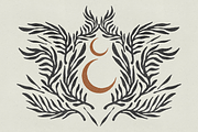 Organic Leaves Illustrations, a Texture Illustration by Clint English (Thumbnail 5 of 5)