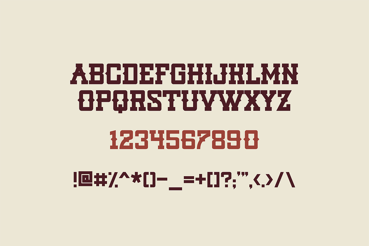 Nueces Hand Drawn Font, a Slab Serif Font by nickqtx (Photo 2 of 4)