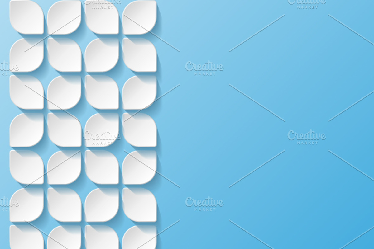 Set of geometric backgrounds