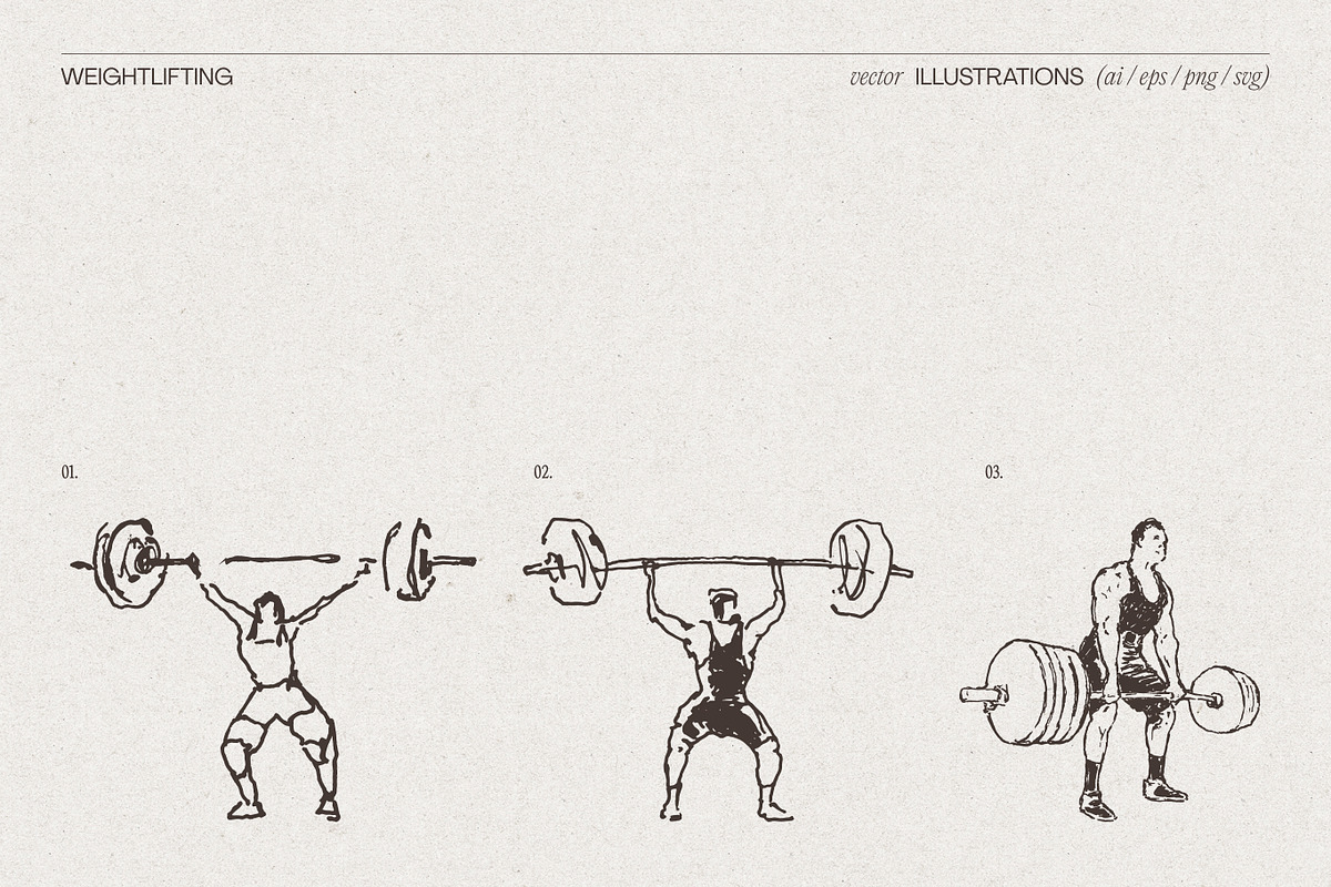 Sport Activity Sketch Illustrations, a Sport Illustration by TheMountBirdStudio (Photo 4 of 7)