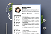 Creative Resume & CV Template, a Resume Template by Hito Graphic (Thumbnail 2 of 8)