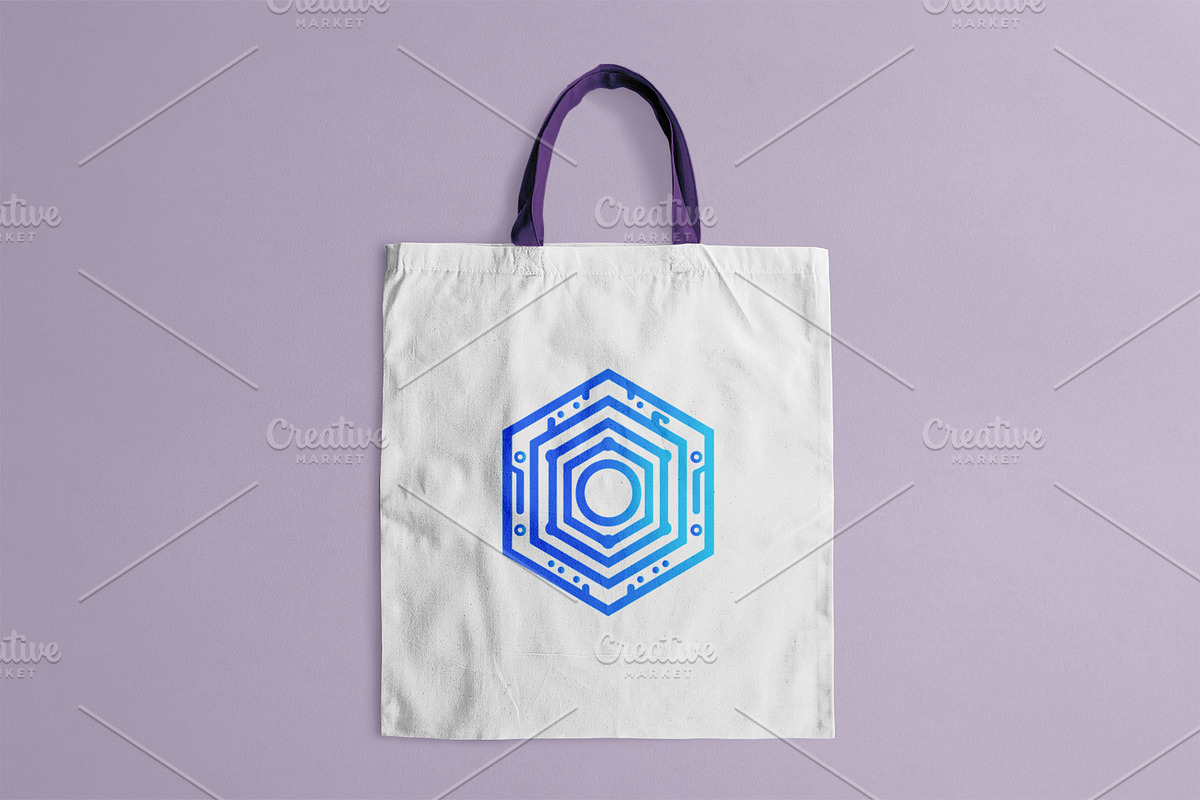 Modern Hexagonal Geometric Tech Logo, a Branding & Logo Template by Vectorium Studio (Photo 9 of 9)