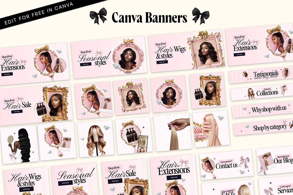 Hair Extensions Wigs Shopify Theme, a Shopify Template by Template Twist Shop (Photo 7 of 8)