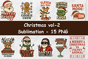 Christmas Vol. 2 – 15 PNG +Bonus, a Seasonal Illustration by Smillyy Threads (Thumbnail 1 of 14)