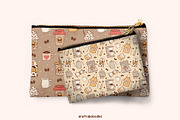 Cafe and Bakery Clipart and Patterns, a Food Illustration by Drafts n Doodles (Thumbnail 11 of 12)