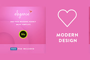 Elegance - Wedding Agency Template, a HTML Template by WellMadePixel (Thumbnail 4 of 5)