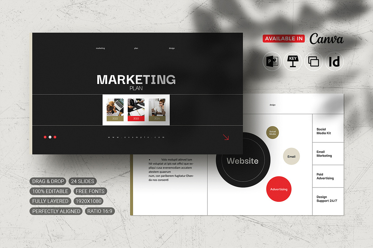CANVA Presentation Bundle, a Presentation Template by White Graphic (Photo 14 of 27)