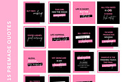 50 Beauty posts - Canva, a Social Media Template by SilverMintDesign (Thumbnail 4 of 5)