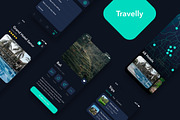 Travelly UI Kit, a Templates & Theme by vladderkach57 (Thumbnail 2 of 2)