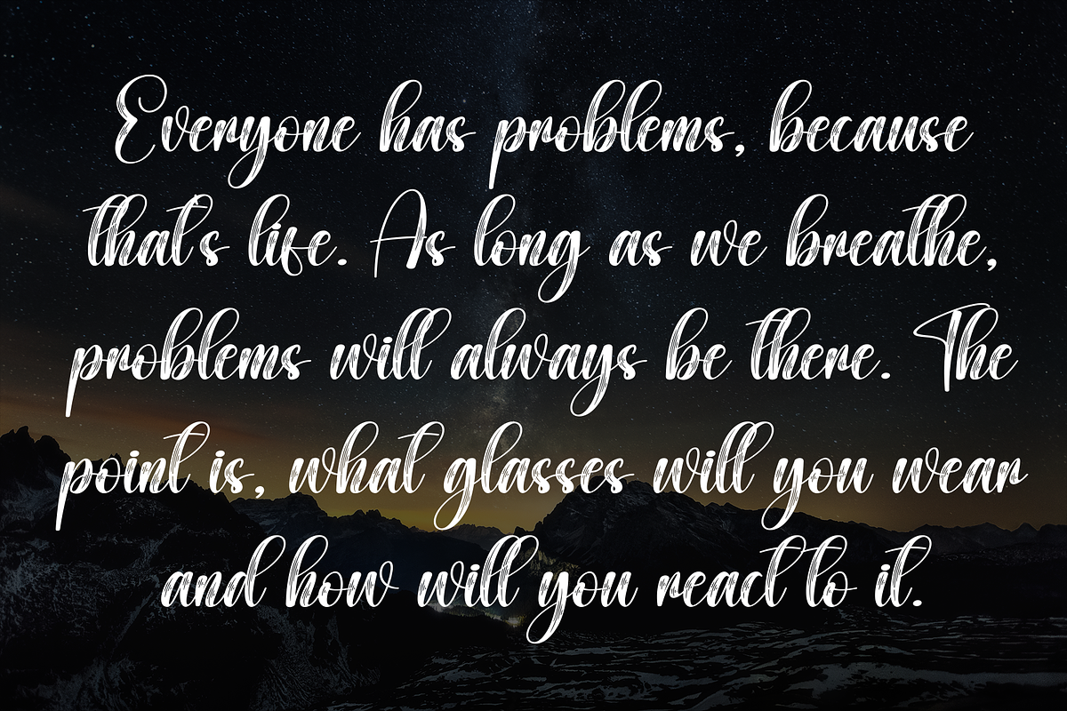 Simplicity | Script Font, a Handwritten Font by Scratchones (Photo 5 of 8)