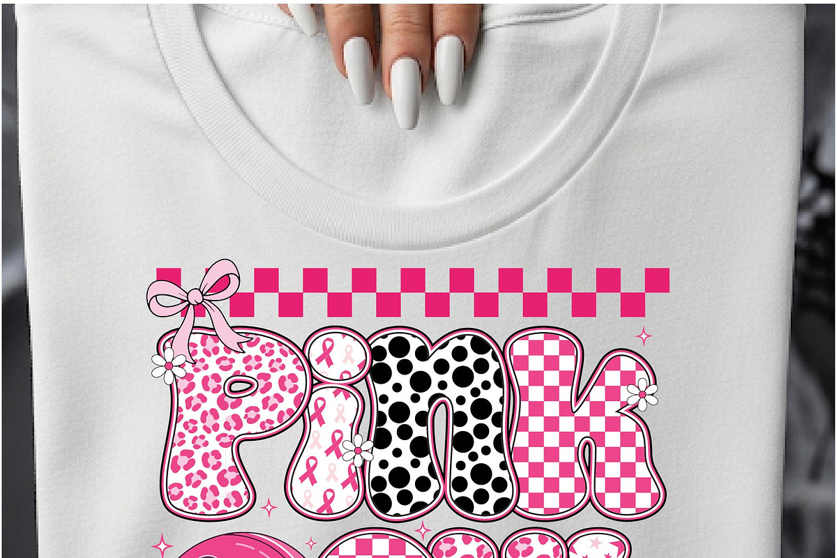 Breast Cancer Sublimation PNG Bundle, an Object Graphic by EllaMaiyaali (Photo 2 of 7)