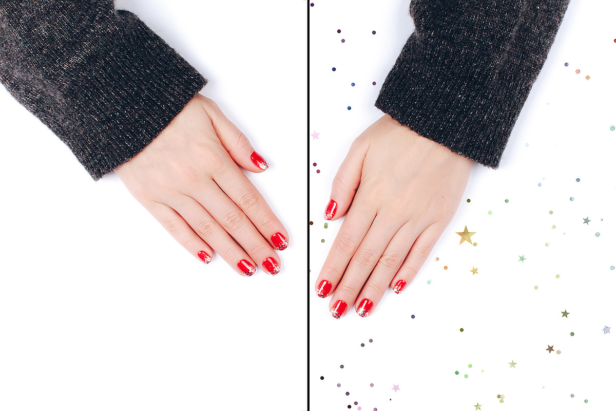 Star Glitter Overlays, a Background Graphic by Anna Efetova (Photo 7 of 8)