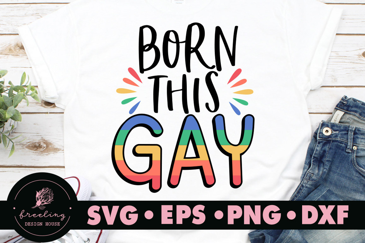 Retro Pride Day LGBTQ SVG Bundle PNG, a Seasonal Illustration by Freeling Design House (Photo 4 of 5)