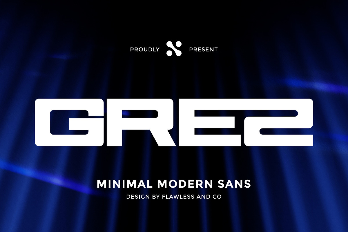 Grez - Minimal Sans Serif Font, a Sans Serif Font by Flawless And Co (Photo 1 of 10)