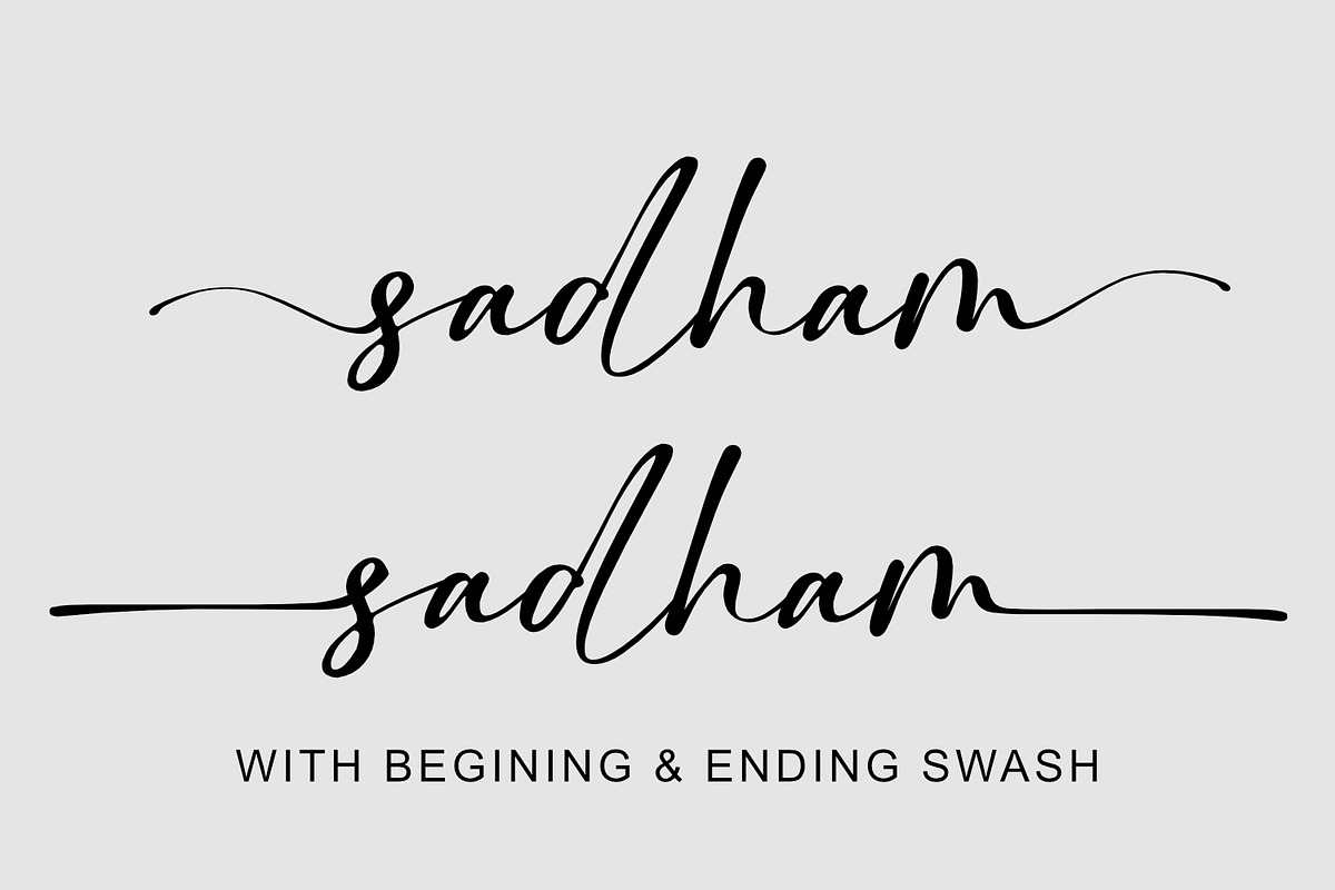 Weatsyam, a Script Font by Sealoung (Photo 2 of 17)