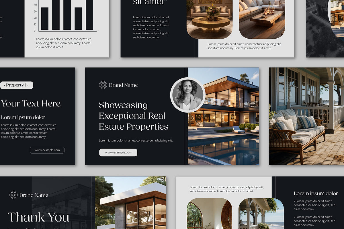 Modern Real Estate Presentation, a Templates & Theme by studiogstock (Photo 4 of 4)