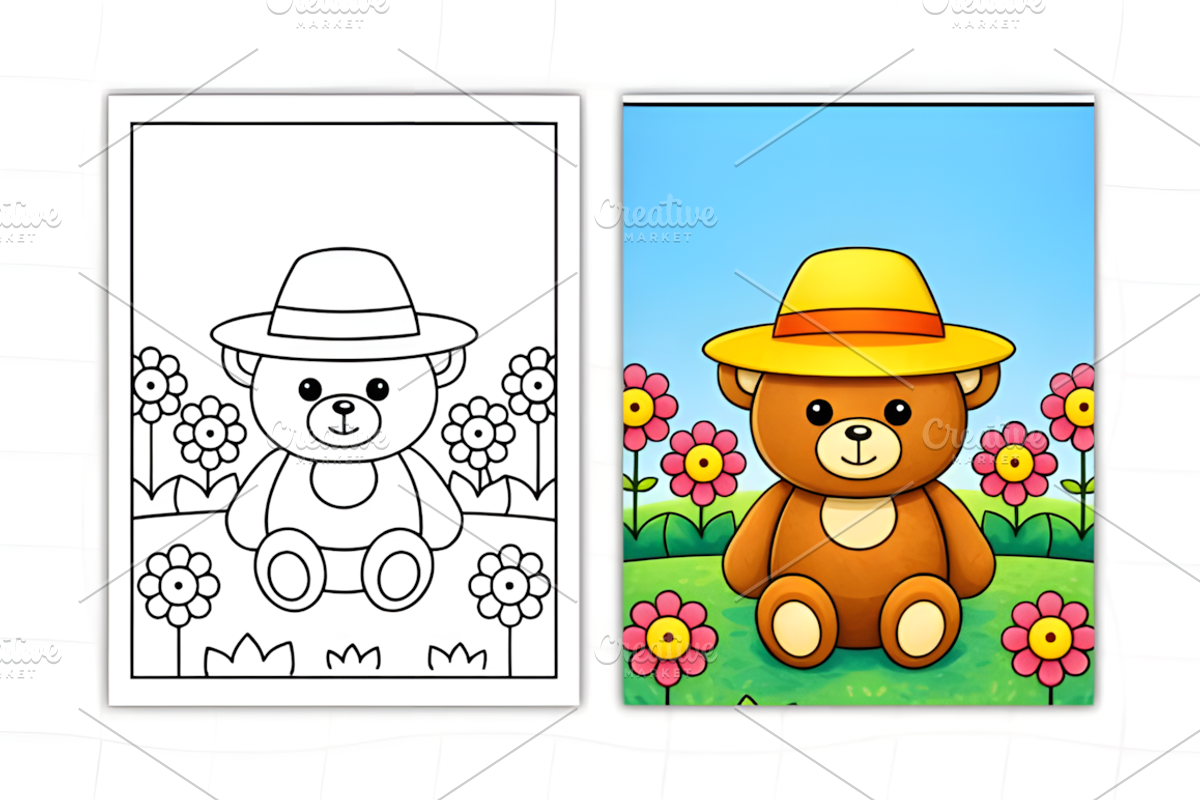 Adorable Cozy Bear Cute & Comfy, an Animal Illustration by Ink Gallery (Photo 7 of 9)