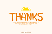Mendoy Summer Font, a Handwritten Font by QR Design Studio (Thumbnail 8 of 11)