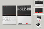 Folder Mockup, a Product Mockup by PixelVoyager (Thumbnail 1 of 7)