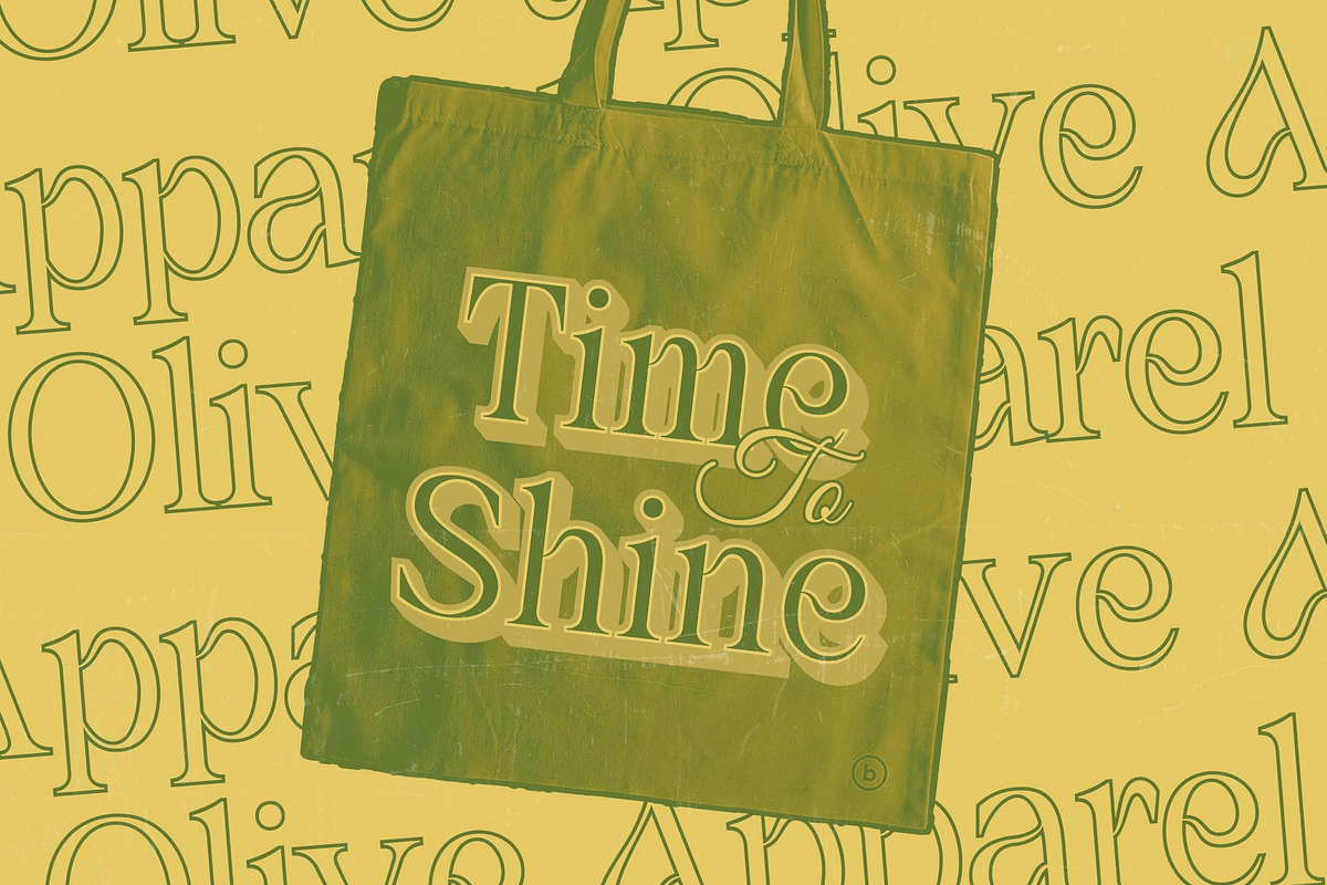 Amadi 3D, a Serif Font by Craft Supply Co. (Photo 8 of 8)