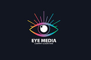 Eye Media - Colorful Eye Logo, a Branding & Logo Template by Creative Dezing (Thumbnail 2 of 7)