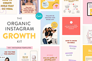 Organic Instagram Growth Kit, a Social Media Template by My Social Boutique (Thumbnail 1 of 12)