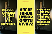 Leinfrakt - Heavy Display Sans, a Sans Serif Font by Shapespired Design (Thumbnail 6 of 16)