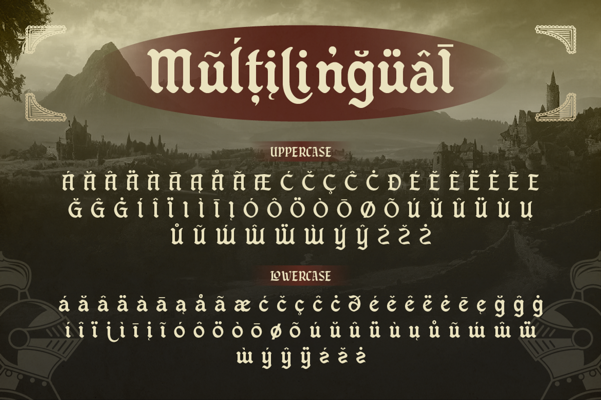 Blacher, a Blackletter Font by Burntilldead (Photo 10 of 11)